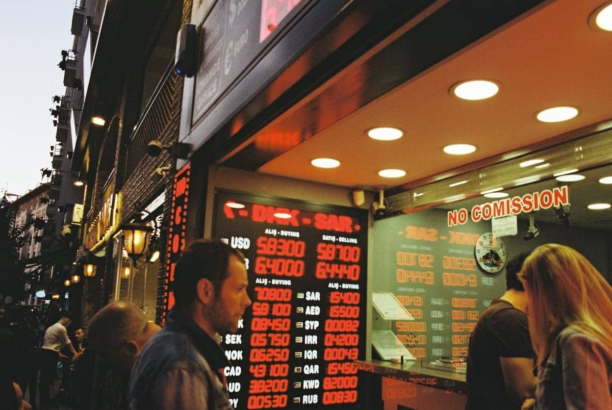 taux de change